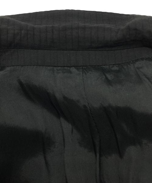 BALENCIAGA（バレンシアガ）BALENCIAGA (バレンシアガ) オールドシアサッカーテーラードジャケット ブラック サイズ:44の古着・服飾アイテム