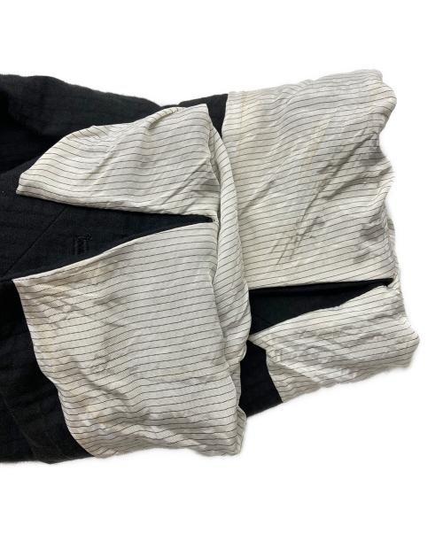 BALENCIAGA（バレンシアガ）BALENCIAGA (バレンシアガ) オールドシアサッカーテーラードジャケット ブラック サイズ:44の古着・服飾アイテム