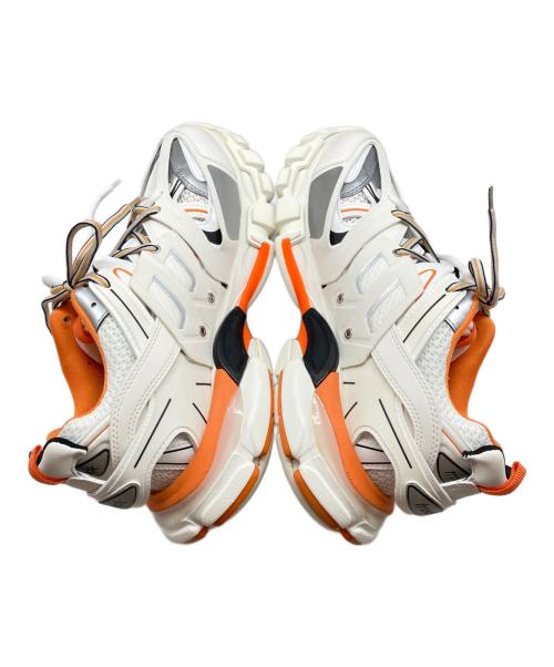 BALENCIAGA（バレンシアガ）BALENCIAGA (バレンシアガ) TRACK TRAINERS ホワイト×オレンジ サイズ:40の古着・服飾アイテム