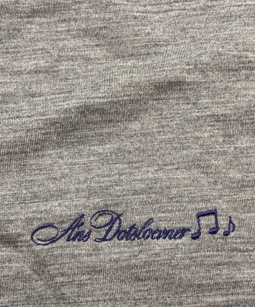 ANS DOTSLOEVNER（アンス ドッツローヴナー）ANS DOTSLOEVNER (アンス ドッツローヴナー) SHOULDER TOP グレー サイズ:なしの古着・服飾アイテム