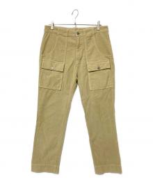 Palm Angels（パーム エンジェルス）の古着「カーゴポケットコーデュロイパンツ」｜ベージュ