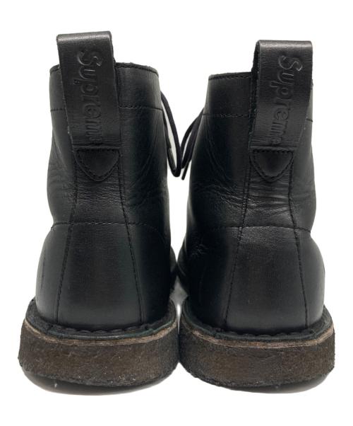 CLARKS（クラークス）CLARKS (クラークス) SUPREME (シュプリーム) MALIレースアップブーツ ブラック サイズ: 9 1/2の古着・服飾アイテム