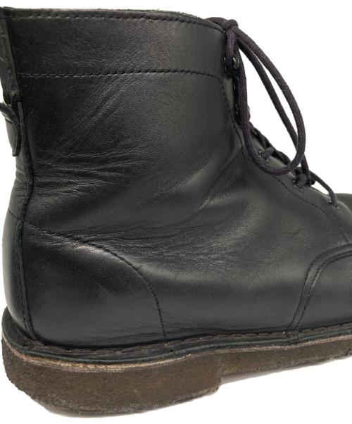 CLARKS（クラークス）CLARKS (クラークス) SUPREME (シュプリーム) MALIレースアップブーツ ブラック サイズ: 9 1/2の古着・服飾アイテム