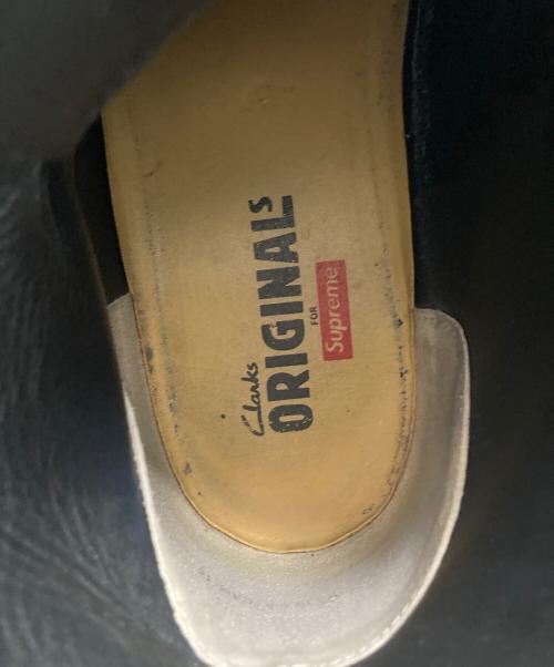 CLARKS（クラークス）CLARKS (クラークス) SUPREME (シュプリーム) MALIレースアップブーツ ブラック サイズ: 9 1/2の古着・服飾アイテム