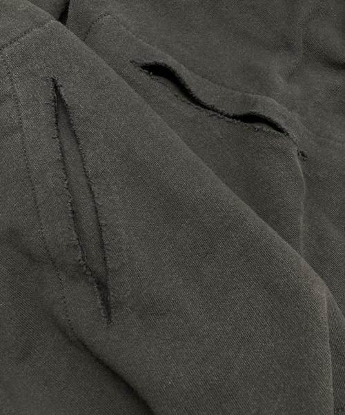 MM6 Maison Margiela（エムエムシックスメゾンマルジェラ）MM6 Maison Margiela (エムエムシックスメゾンマルジェラ) フロントロゴ刺繍 スウェット ブラック サイズ:Sの古着・服飾アイテム