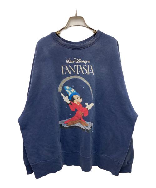 SAINT MICHAEL（セントマイケル）SAINT MICHAEL (セントマイケル) DNF CREW N SWEAT ネイビー サイズ:XLの古着・服飾アイテム