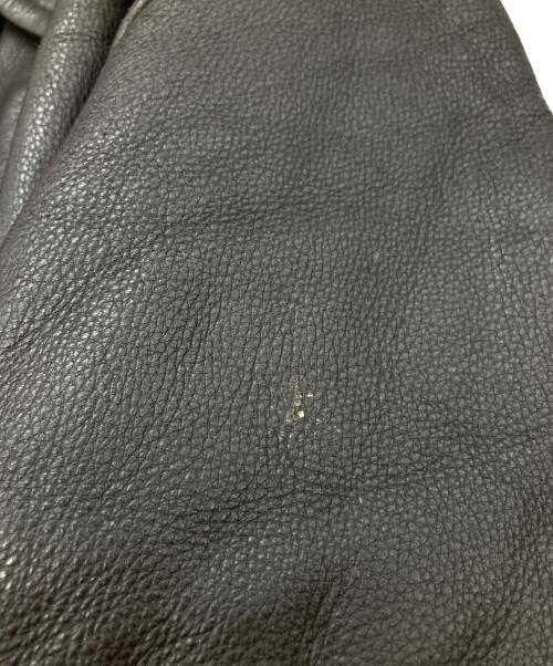 Eddie Bauer（エディーバウアー）Eddie Bauer (エディーバウアー) レザージャケット ブラウン サイズ:Lの古着・服飾アイテム