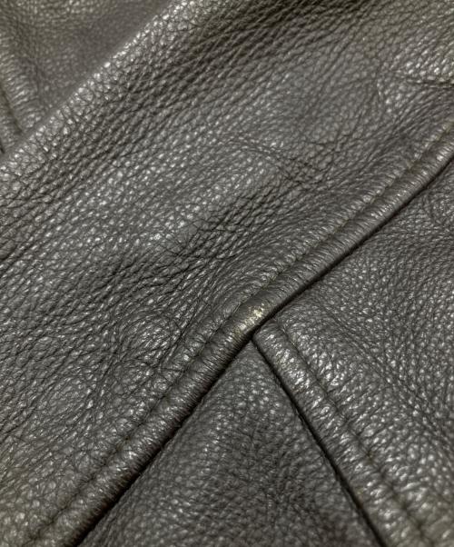 Eddie Bauer（エディーバウアー）Eddie Bauer (エディーバウアー) レザージャケット ブラウン サイズ:Lの古着・服飾アイテム