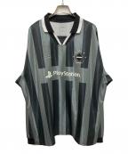 F.C.R.B.×PLAY STATIONエフシーレアルブリストル×プレイステーション）の古着「L/S OVERSIZED GAME SHIRT」｜グレー