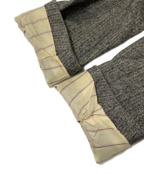 DRESSTERIOR（ドレステリア）DRESSTERIOR (ドレステリア) ヘリンボーンショートジャケット グレー サイズ:36の古着・服飾アイテム