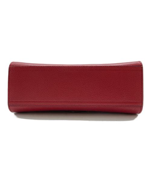 GUCCI（グッチ）GUCCI (グッチ) GGマーモントバッグ レッドの古着・服飾アイテム