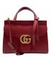 GUCCI（グッチ）の古着「GGマーモントバッグ」｜レッド