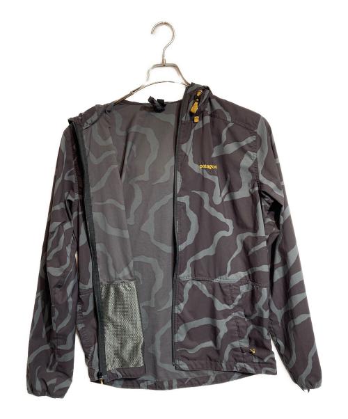 Patagonia（パタゴニア）Patagonia (パタゴニア) ストレッチテールプレーングフーディー グレー サイズ:Sの古着・服飾アイテム