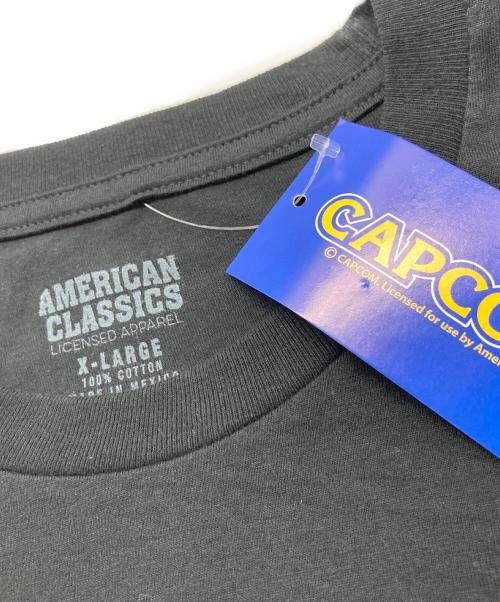 AMERICAN CLASSICS（アメリカンクラシック）AMERICAN CLASSICS (アメリカンクラシック) STREET FIGHTER (ストリートファーターズ) キャラクタープリントTシャツ(春麗) ブラック サイズ:XLの古着・服飾アイテム