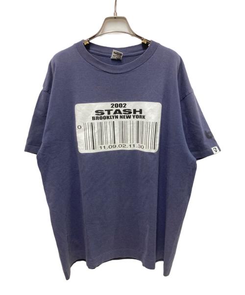 A BATHING APE（ア ベイシング エイプ）A BATHING APE (ア ベイシング エイプ) プリントTシャツ グレー サイズ:XLの古着・服飾アイテム