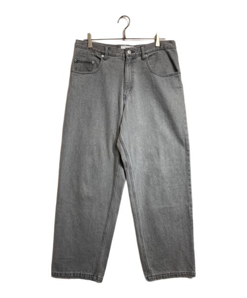 UNFOLLOW（アンフォロー）UNFOLLOW (アンフォロー) wardrobe relax fit jeans グレー サイズ:3の古着・服飾アイテム