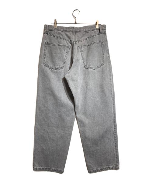 UNFOLLOW（アンフォロー）UNFOLLOW (アンフォロー) wardrobe relax fit jeans グレー サイズ:3の古着・服飾アイテム