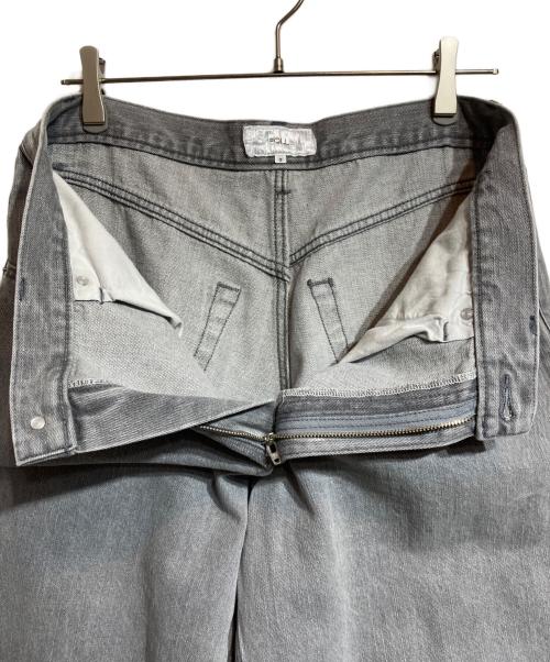 UNFOLLOW（アンフォロー）UNFOLLOW (アンフォロー) wardrobe relax fit jeans グレー サイズ:3の古着・服飾アイテム