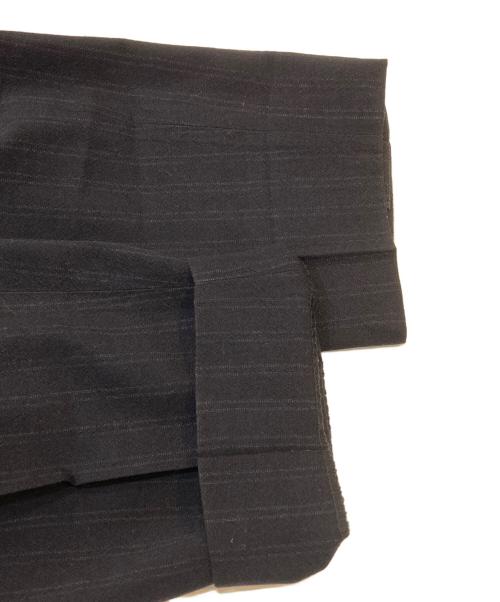 COMME des GARCONS HOMME（コムデギャルソン オム）COMME des GARCONS HOMME (コムデギャルソン オム) ストライプウールナイロン2タックスラックス ネイビー サイズ:Ｓの古着・服飾アイテム