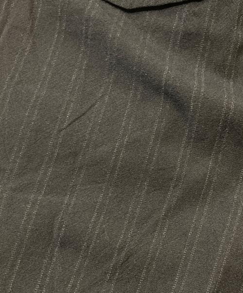 COMME des GARCONS HOMME（コムデギャルソン オム）COMME des GARCONS HOMME (コムデギャルソン オム) ストライプウールナイロン2タックスラックス ネイビー サイズ:Ｓの古着・服飾アイテム