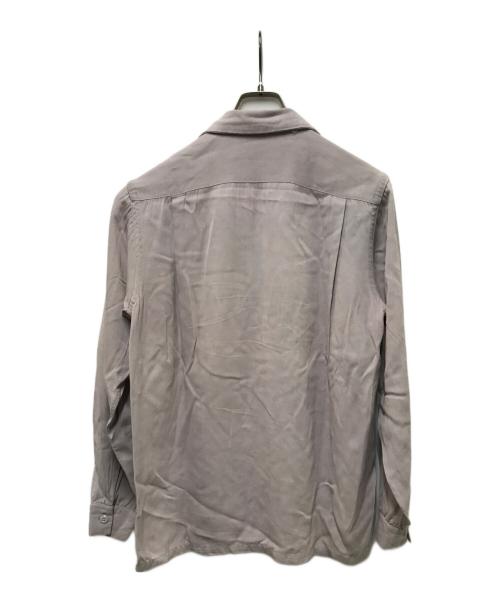 Fleetline（フリートライン）Fleetline (フリートライン) 50’Sレーヨンシャツ パープル サイズ:14 1/2の古着・服飾アイテム