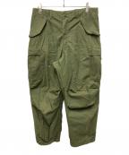 US ARMYユーエスアーミー）の古着「70’SM65フィールドパンツ」｜オリーブ