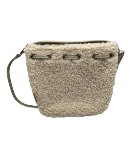 VASIC（ヴァジック）VASIC (ヴァジック) OUD MINI MINI ボアショルダーバッグ ベージュの古着・服飾アイテム