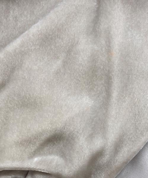 COMME des GARCONS HOMME PLUS（コムデギャルソンオムプリュス）COMME des GARCONS HOMME PLUS (コムデギャルソンオムプリュス) ベルベットテーラードジャケット ベージュ サイズ:Ｓの古着・服飾アイテム