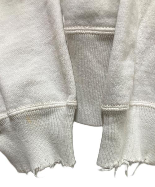 SAINT MICHAEL（セントマイケル）SAINT MICHAEL (セントマイケル) BerBerJin (ベンベルジン) BJ CREW NECK SWEAT ホワイト サイズ:XXLの古着・服飾アイテム