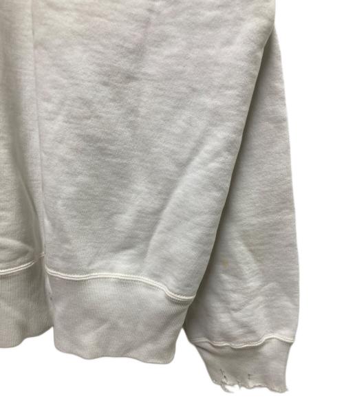 SAINT MICHAEL（セントマイケル）SAINT MICHAEL (セントマイケル) BerBerJin (ベンベルジン) BJ CREW NECK SWEAT ホワイト サイズ:XXLの古着・服飾アイテム