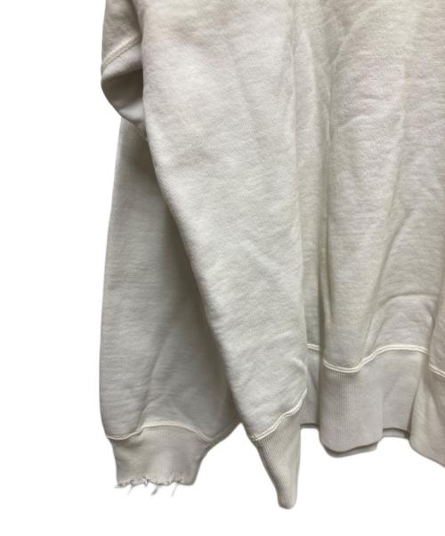 SAINT MICHAEL（セントマイケル）SAINT MICHAEL (セントマイケル) BerBerJin (ベンベルジン) BJ CREW NECK SWEAT ホワイト サイズ:XXLの古着・服飾アイテム