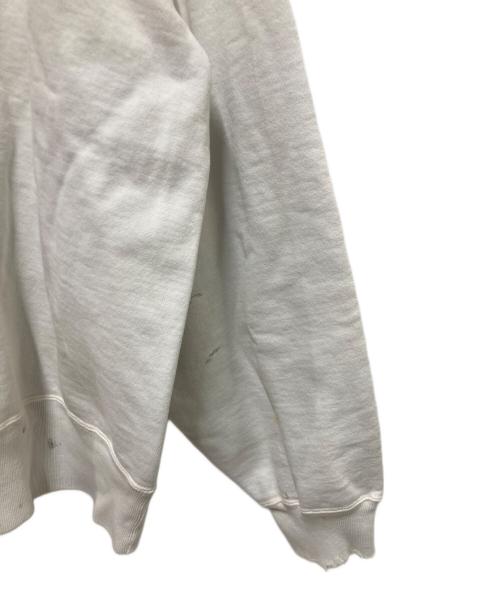 SAINT MICHAEL（セントマイケル）SAINT MICHAEL (セントマイケル) BerBerJin (ベンベルジン) BJ CREW NECK SWEAT ホワイト サイズ:XXLの古着・服飾アイテム