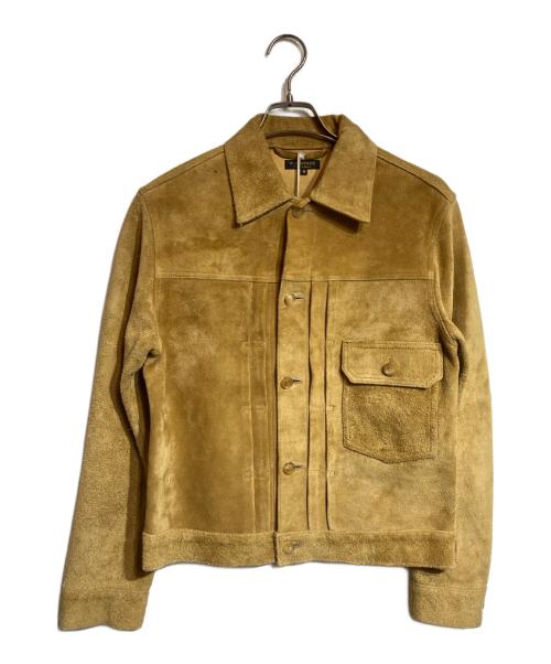 A vontade（アボンタージ）A vontade (アボンタージ) 1st type スエードトラッカージャケット ブラウン サイズ:Sの古着・服飾アイテム