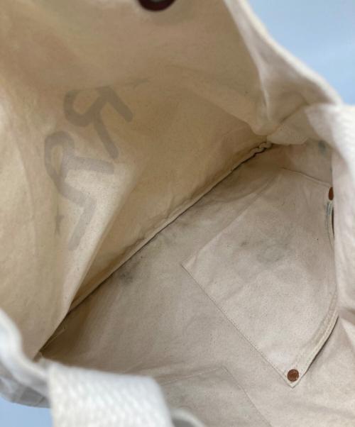 RRL（ダブルアールエル）RRL (ダブルアールエル) MARKET TOTE ベージュの古着・服飾アイテム
