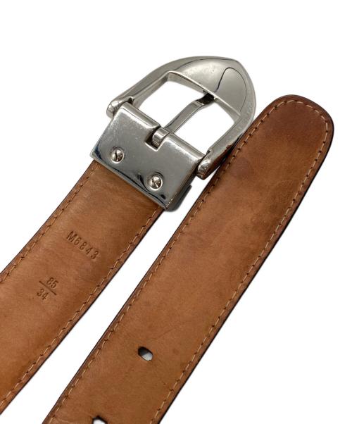 LOUIS VUITTON（ルイ ヴィトン）LOUIS VUITTON (ルイ ヴィトン) サンチュールクラシック レザーベルト ブラックの古着・服飾アイテム