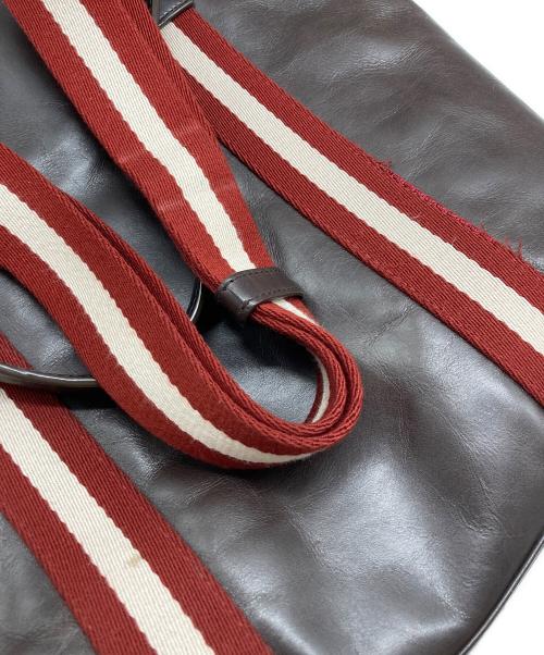 BALLY（バリー）BALLY (バリー) 2WAYレザートートバッグ ブラウンの古着・服飾アイテム