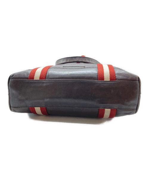 BALLY（バリー）BALLY (バリー) 2WAYレザートートバッグ ブラウンの古着・服飾アイテム