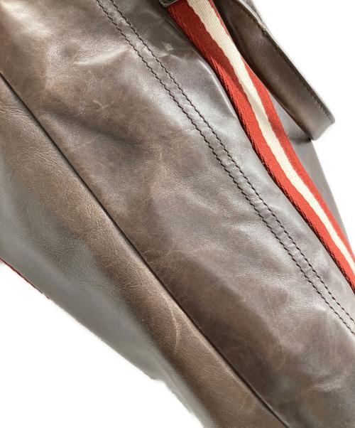 BALLY（バリー）BALLY (バリー) 2WAYレザートートバッグ ブラウンの古着・服飾アイテム