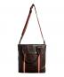 BALLY (バリー) 2WAYレザートートバッグ ブラウン：15000円