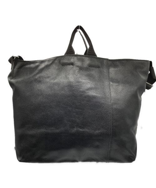 Firsthand（ファーストハンド）Firsthand (ファーストハンド) 2WAY Leather Messenger Bag ブラックの古着・服飾アイテム