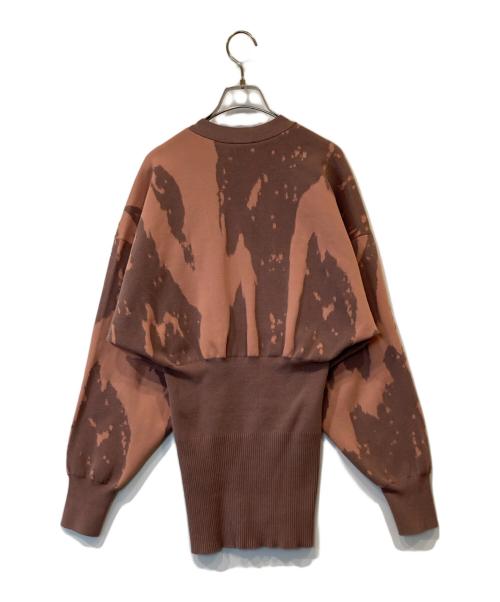 DIESEL（ディーゼル）DIESEL (ディーゼル) ジップアップニット ピンク サイズ:Sの古着・服飾アイテム
