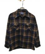PENDLETONペンドルトン）の古着「70-80’Sウールシャツ」｜ブラウン