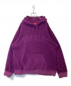 SUPREMEシュプリーム）の古着「Polartec Hooded Sweatshirt ポーラテックフーデッドスウェットシャツ」｜パープル