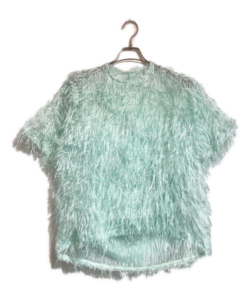 cygne（シーニュ）cygne (シーニュ) フェザートップスMONI グリーン サイズ:FREE 未使用品の古着・服飾アイテム