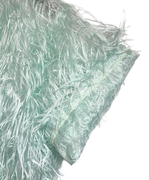 cygne（シーニュ）cygne (シーニュ) フェザートップスMONI グリーン サイズ:FREE 未使用品の古着・服飾アイテム