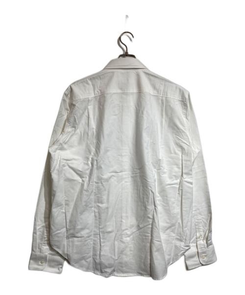 eYe COMME des GARCONS JUNYAWATANABE MAN（アイ コム デ ギャルソン ジュンヤ ワタナベ マン）eYe COMME des GARCONS JUNYAWATANABE MAN BROOKS BROTHERS (ブルックスブラザーズ) 綿オックスボタンダウンシャツ ホワイト サイズ:XLの古着・服飾アイテム