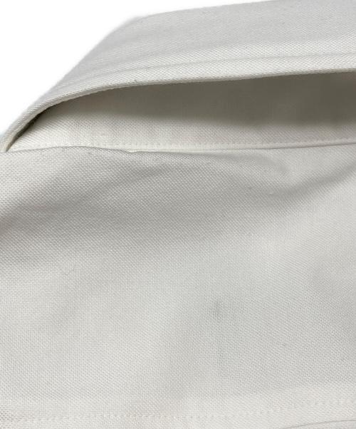 eYe COMME des GARCONS JUNYAWATANABE MAN（アイ コム デ ギャルソン ジュンヤ ワタナベ マン）eYe COMME des GARCONS JUNYAWATANABE MAN BROOKS BROTHERS (ブルックスブラザーズ) 綿オックスボタンダウンシャツ ホワイト サイズ:XLの古着・服飾アイテム