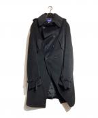 JUNYA WATANABE MANジュンヤワタナベマン）の古着「アンゴラ混ウールポンチョコート」｜ブラック