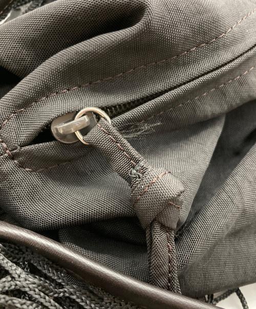 LEMAIRE（ルメール）LEMAIRE (ルメール) Filt 'Croissant' CROISSANT FILT BAG ブラックの古着・服飾アイテム