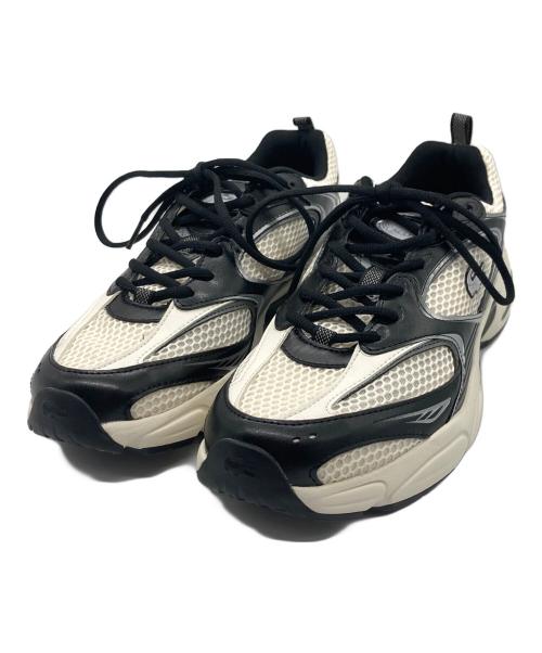 LACOSTE（ラコステ）LACOSTE (ラコステ) スニーカー ホワイト×ブラック サイズ:US 10.5の古着・服飾アイテム